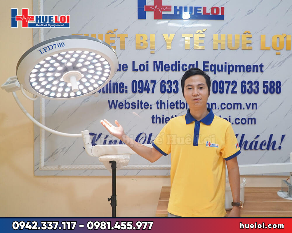 Đèn LED phẫu thuật treo trần 1 nhánh 700 — 160.000 lux